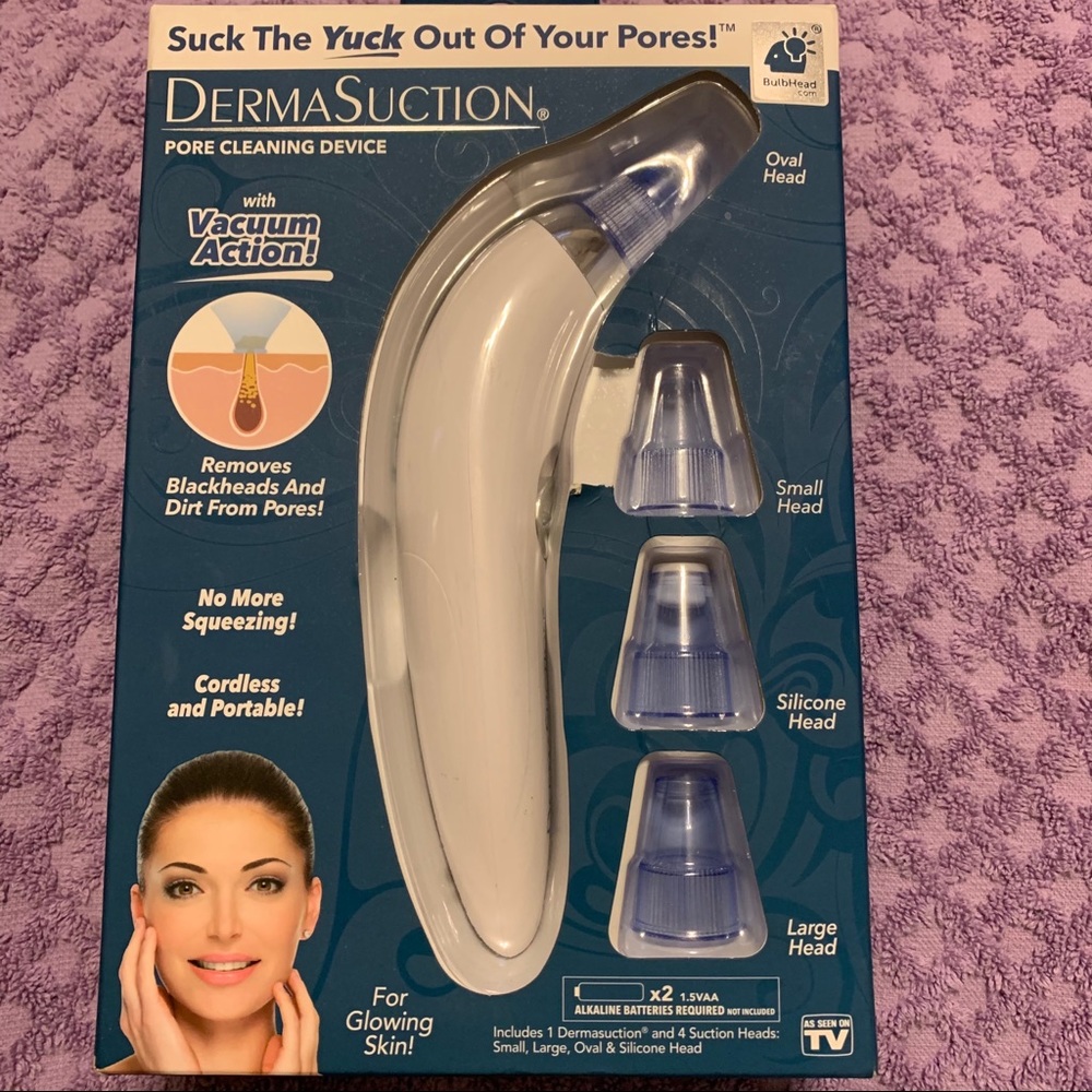DermaSuction pore cleaning device $5.95 shipping